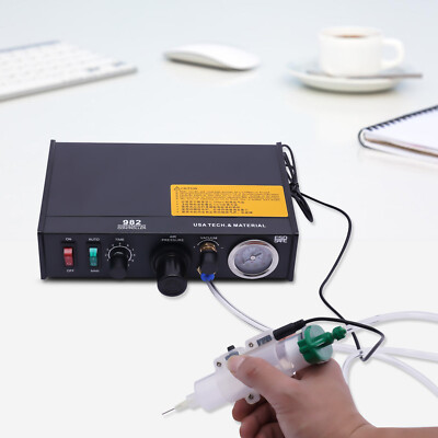 982 Semi-Automatic Glue Dispenser Machine Solder Paste Controller Glue Dropper!