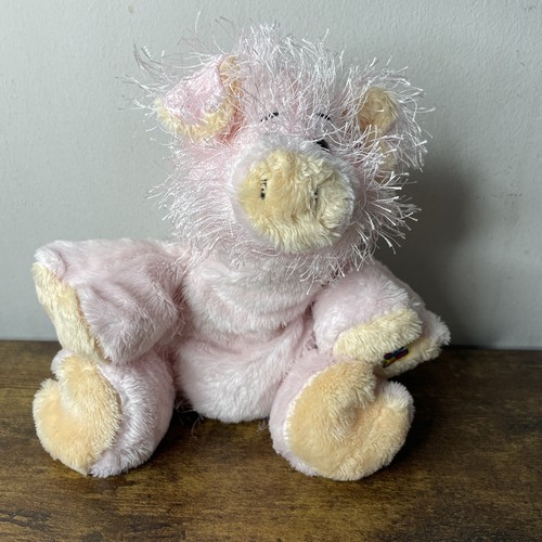 Ganz Webkinz Pink Pig Plush Stuffed Animal Toy No Code - Picture 1 of 6