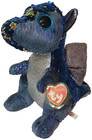 Ty Flippables Kate the Dragon Sequins Medium 9" Beanie Boos New Mwmts Plush Toy
