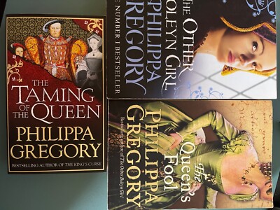3 Bände der Tudor and Plantagenet-Reihe von Philippa Gregory (Englisch, TB)