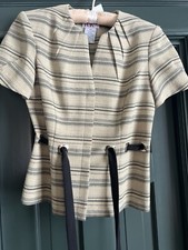 R K Originals Vintage Women  s Jacket Sz 6P-Cute Closure, Short  Padded Sleeves
