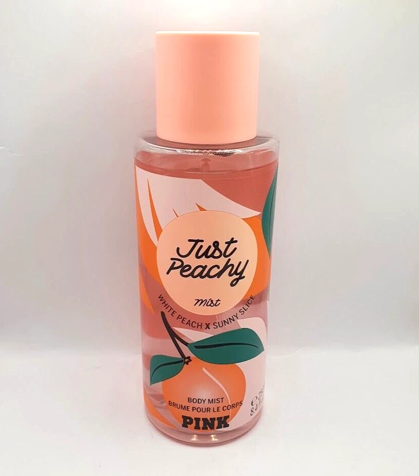 VICTORIA S SECRET PINK JUST PEACHY BODY MIST 8.4 FL OZ eBay