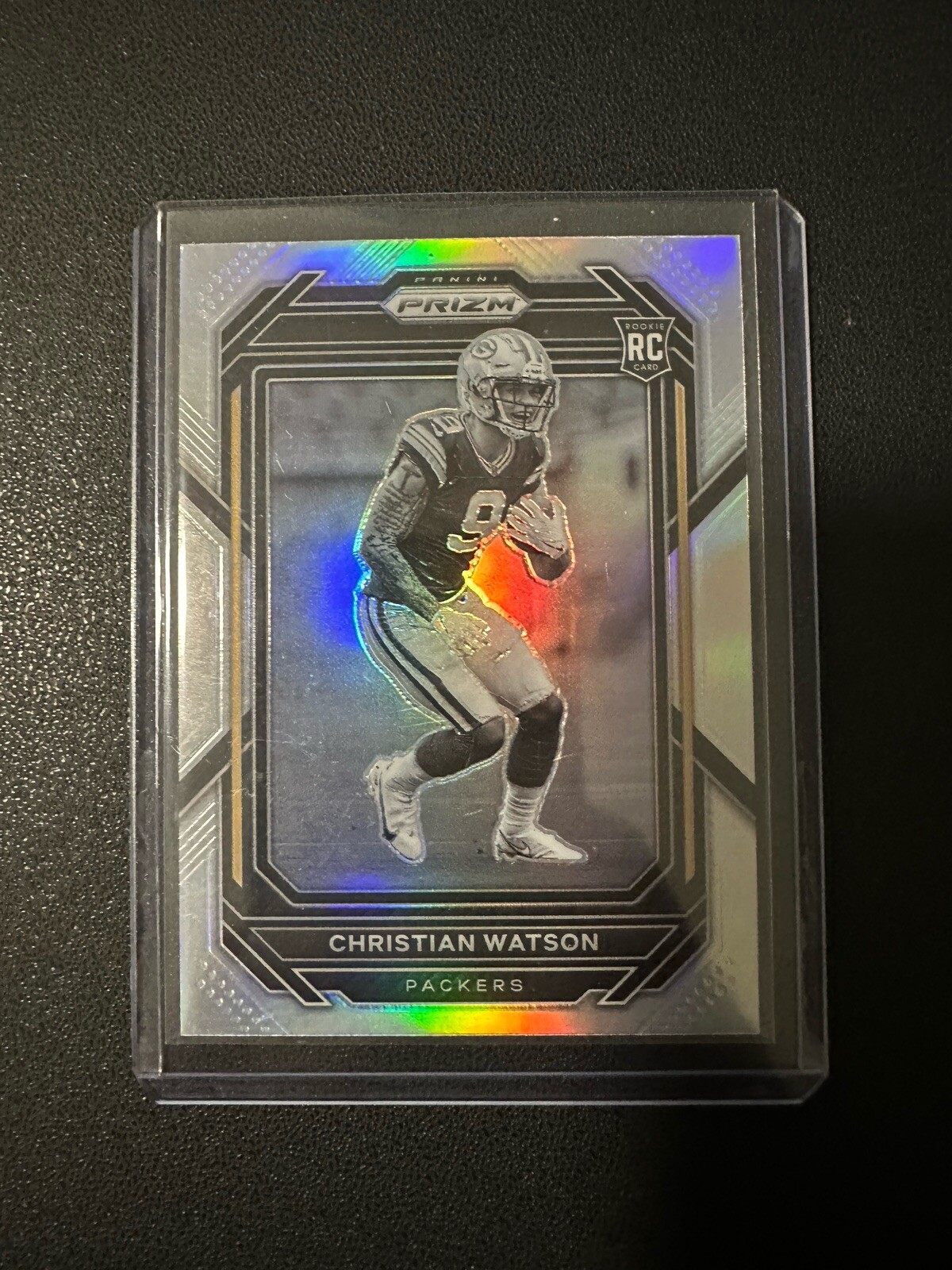 2022 Christian Watson Negative Variation Silver Prizm #314 SHORT PRINT