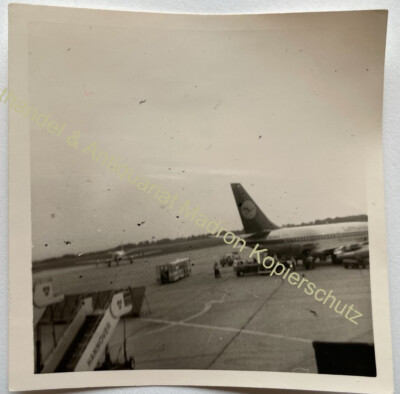 orig. Foto Flugzeug Flieger Lufthansa um 1955