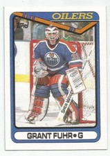 GRANT FUHR 1990-91 TOPPS CARD NM-MT CONDITION