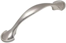25 Pack Satin Nickel Cabinet Hardware Handle Pull 3" Inch (76mm) Hole Center