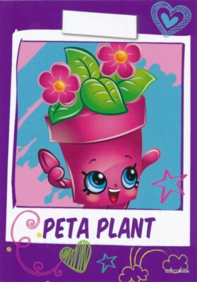 SHOPKINS MAGNETS SERIES SINGLE PETA PLANT MAGNET