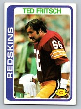 1978 Topps #357 Ted Fritsch Jr. Washington Redskins