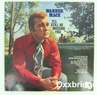 SEALED WARNER MACK I'll Still Be Missing You 1969 ORIGINAL Decca COUNTRY Vinyl