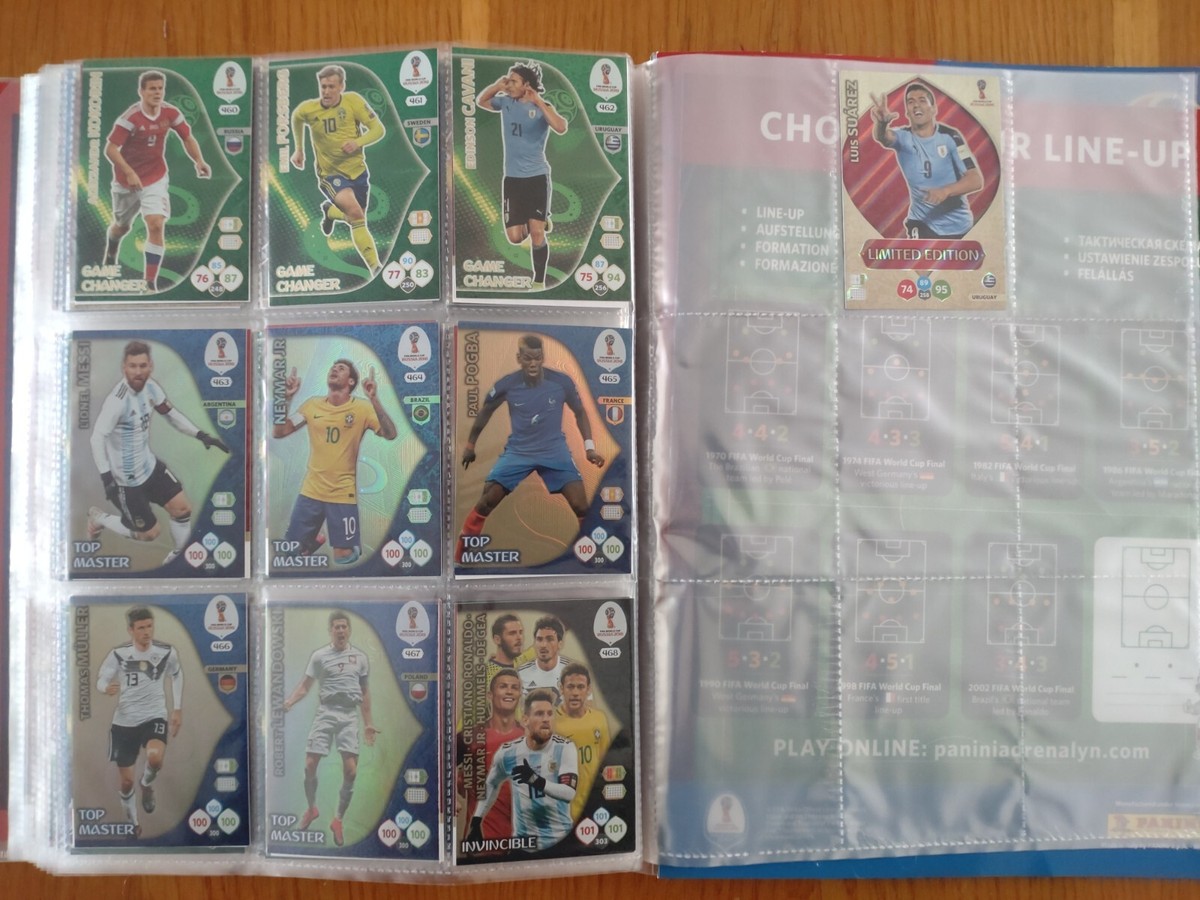 Panini Adrenalyn XL FIFA World Cup 2018 Russia FULL album + Panini Adrenalyn XL FIFA World Cup 2018 Russia FULL album +