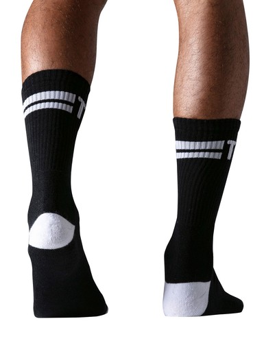 TOF Paris - Sports Socks - Pink/ Khaki/ Black/ White/ Grey - Picture 16 of 20
