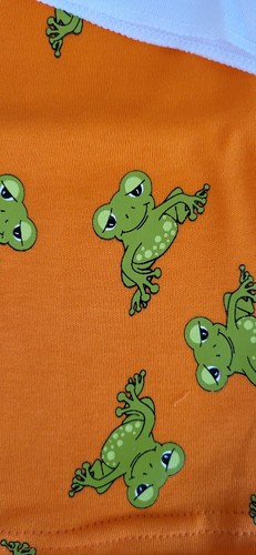 Baby Pants Set 3-Piece Tee Shirt Socks Green Frogs Newborn Infants 0-6 Months - Bild 4 von 8