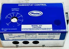 Master Flow Automatic Adjustable Humidistat for H1 Power Vents