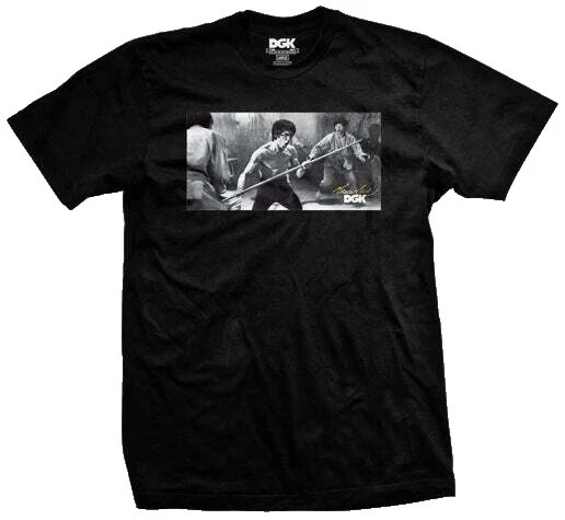 DGK camisas negras para hombres