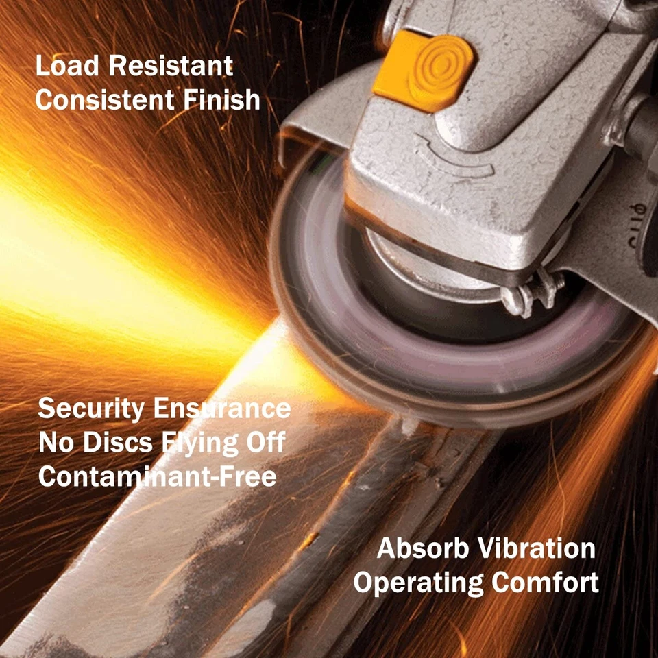 50Pack 4.5 x7/8" A/O Flap Disc 80 Grit 4-1/2 Sanding Grinding Grinder Wheels T27 - Image 2 of 4