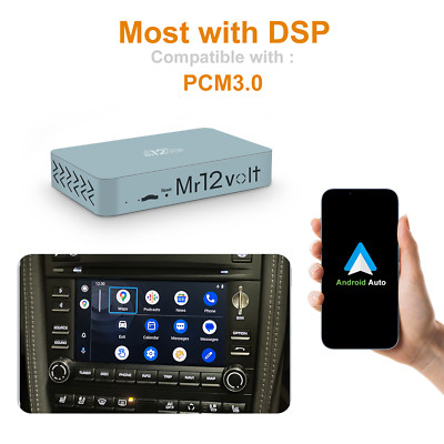 CarPlay AA Car kit with DSP fits PCM 3.0 Cayenne 911 Cayman Boxster OEM Mic
