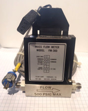 Tylan Vacuum General Model FM-360 Mass Flow Meter 10 SCCM -Cable - Free Shipping