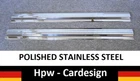 STAINLESS STEEL DOOR ENTRY SILLS FOR MERCEDES R107 C107 SL SLC