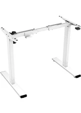 Flexispot EC1W Adjustable Desk Electric White NO DESKTOP! NEW IN BOX!