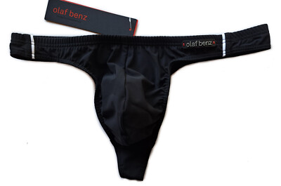 OLAF BENZ BLU1200 Badehose Gr. XXL/8 schwarz Badestring Sunstring 107823
