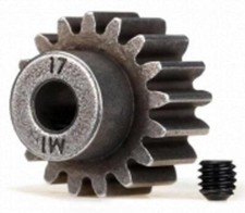 Traxxas 6490X 17T / 17 Tooth Pinion Gear 1.0 Pitch For 5mm Shaft Steel Spur Gear