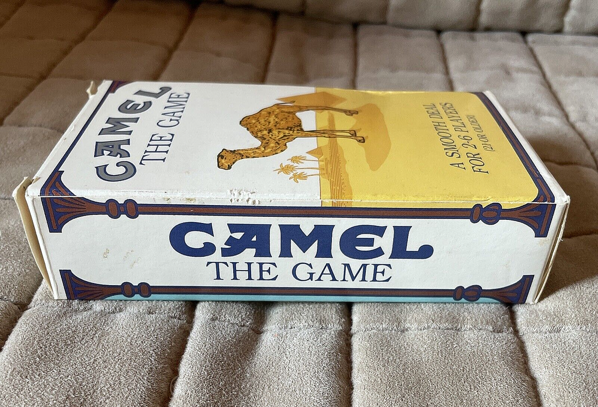 Camel The Game Vintage 1992 Camel Cigarettes Promo Dice Card Game