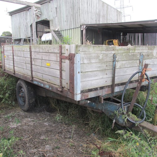 tipping trailer farm tractor . horse muck ? eBay