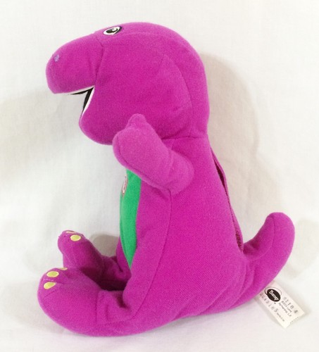 Peluche Barney Singing I Love You 2013 de 10" de Lyons - Imagen 2 de 6
