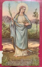SANTINO HOLY CARD, SANTA LUCIA - REF. 11455