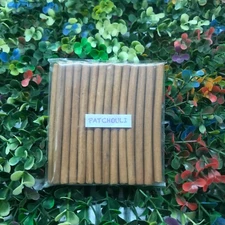 Patchouli Incense Dhoop Sticks -100% Natural bambooless Incense Dhoop Sticks  