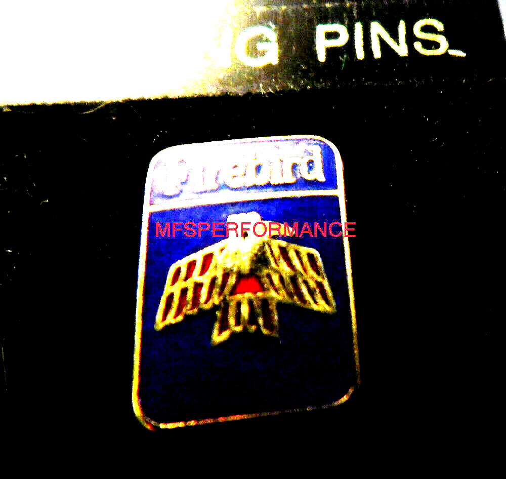 Pontiac Firebird Blue Emblem Hat Pin Official GM Licensed-image