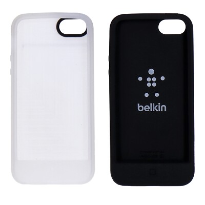 iPhone 5 Flexcase 2-Pack, schwarz und weiß