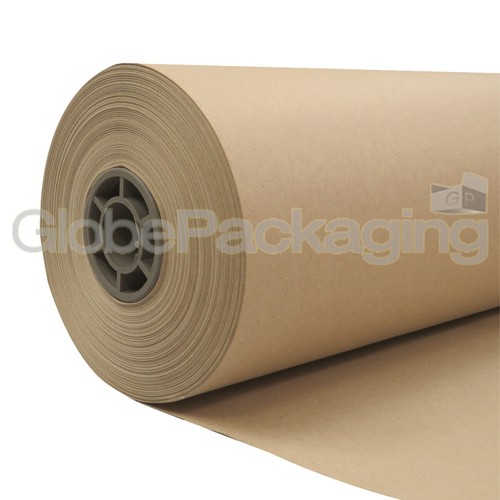 STRONG 100% RECYCLED BROWN KRAFT WRAPPING PAPER ROLLS 90gsm PACKING PACKAGING - Picture 33 of 35