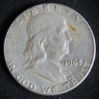 1963  Franklin Half Dollar   (244-2)