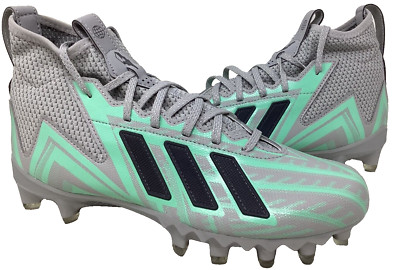 Adidas Men's Freak 23 Bounce High Gry/Mint Football Cleats Size:10 #GW1745 186P