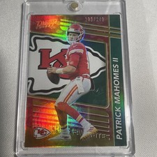 2022 Panini Prestige Xtra Points Franchise Favorites Green Patrick Mahomes /249