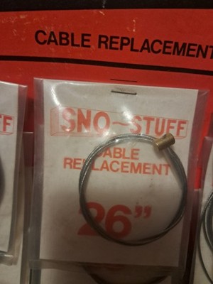 Vintage 26 In.  Sno Stuff Replacement Cable Assembly 26'' 