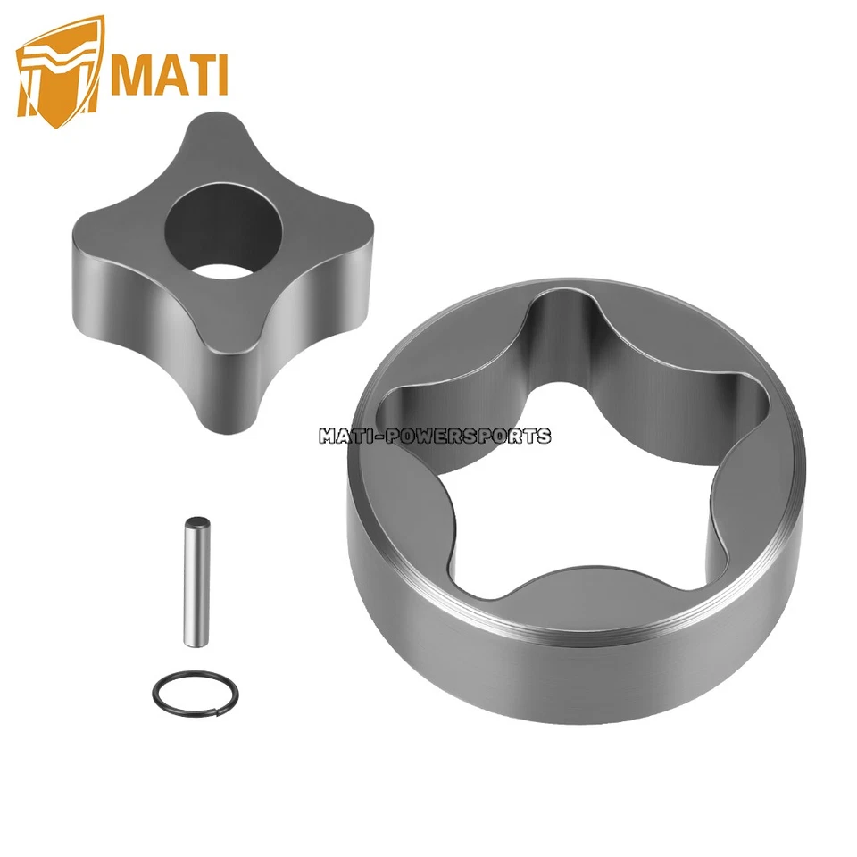 Conjunto de rotor de bomba de óleo 5NL-13320-00-00 para Yamaha 2001-2013 YZ250F WR250F YZ WR 250F - Imagem 3 de 4