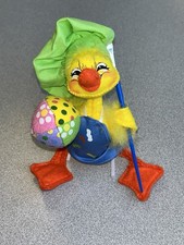 Annalee 2016 Artist Duck 6" Holding Easter Egg and Paintbrush 200816