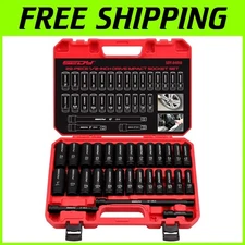 29-Piece 1/2" Drive Impact Socket Set - CR-V Material