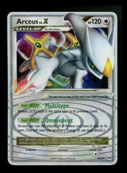 Arceus Lv.X 94/99 Platinum Arceus Holo Ultra Rare