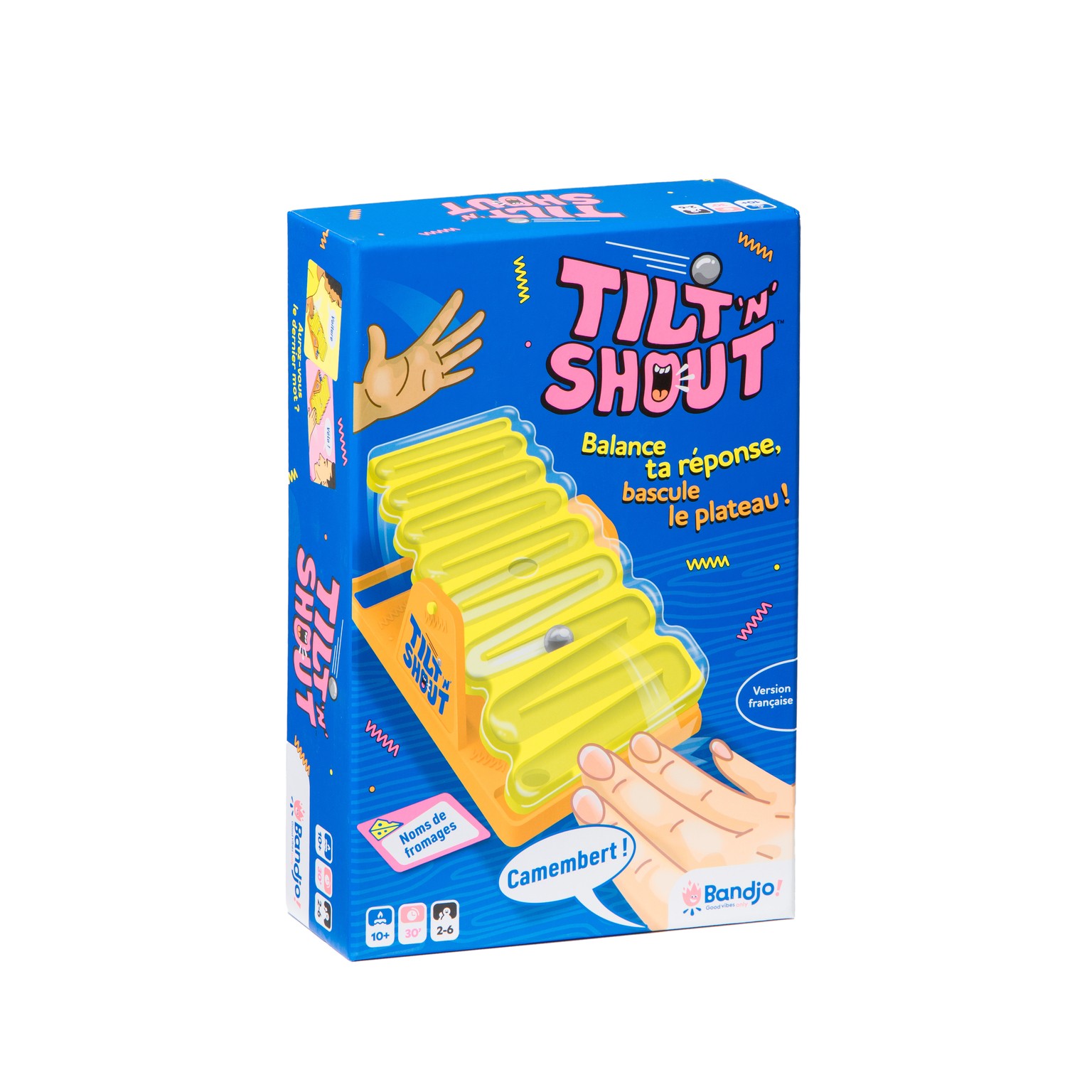 Tilt'n'Shout jeu de bascule musical interactif en bois pour éveiller les enfants