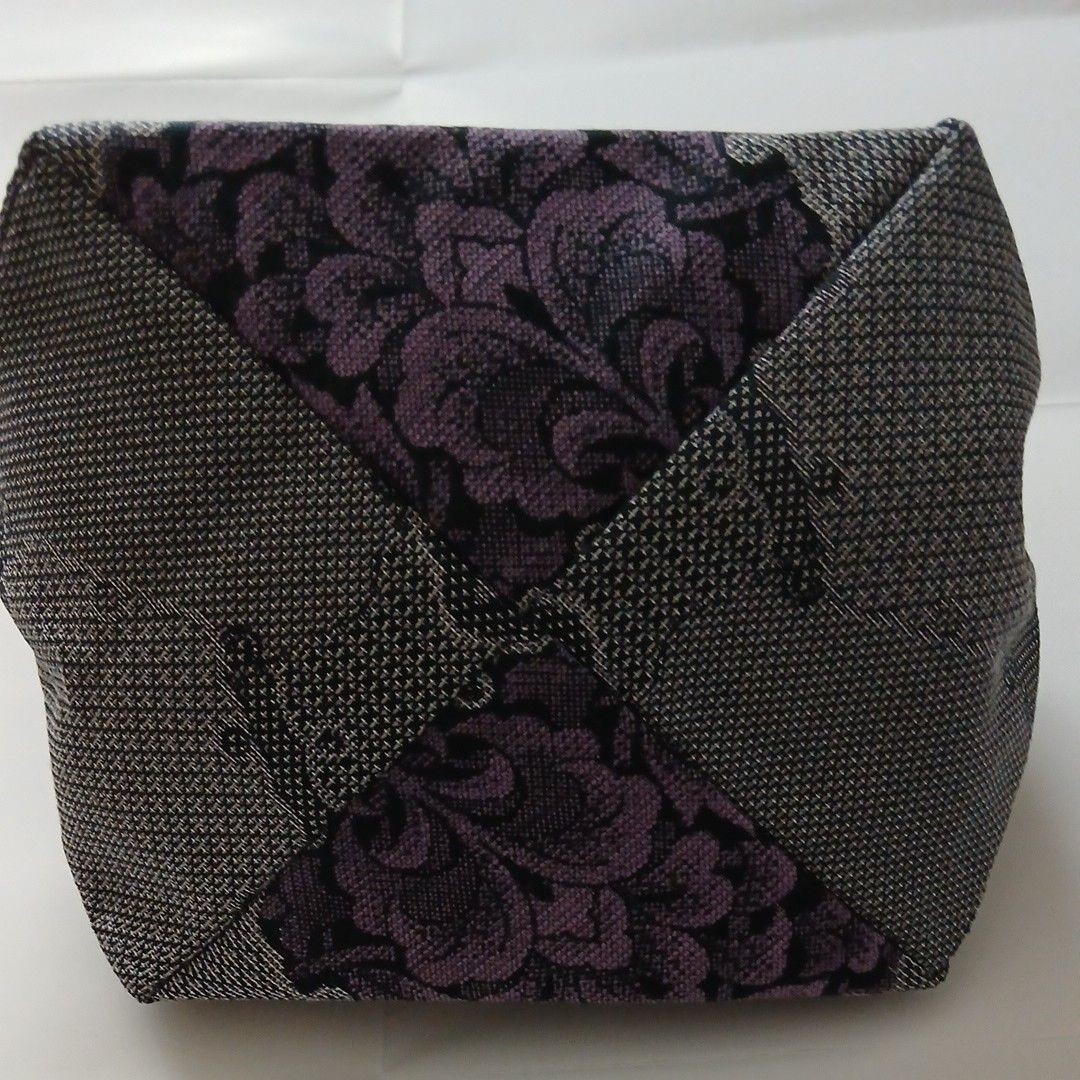 Kimono remake Japanese pattern drawstring bag acc… - image 3