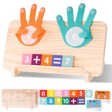 Preschool Learning Toys for Toddlers 2-4, Educational Math Manipulatives Numb...