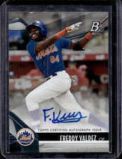 Freddy Valdez 2021 Bowman Platinum #TOP-64 Prospect Auto