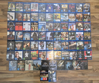 Große Bluray Sammlung (134 Filme) inkl. Steelbooks & Mediabook |Weiter Angebote!