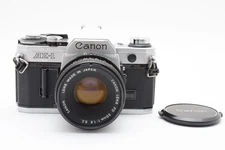 [VGood]CANON AE-1　SLR　35mm Film Camera Silver ＋ FD 50mm f/1.8 2555899