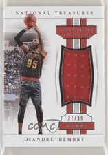 2018-19 Panini National Treasures Treasured Threads 37/99 DeAndre' Bembry 5x8
