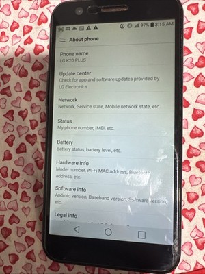 LG K 20 plus Metro 32G