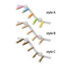 Suction Cup Wood Perch Toy Ladder Parrots Cage Perch Toy